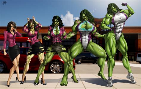 she hulk breast expansion|[F4F] Creative She Hulk Transformations : r/transformation .